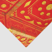 Thai-Pavillon-Decke Seidenpapier (Ausschnitt)