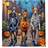 Thai Ridgeback Trick-or-Treating Halloween Costume Duschvorhang (Vorderseite)