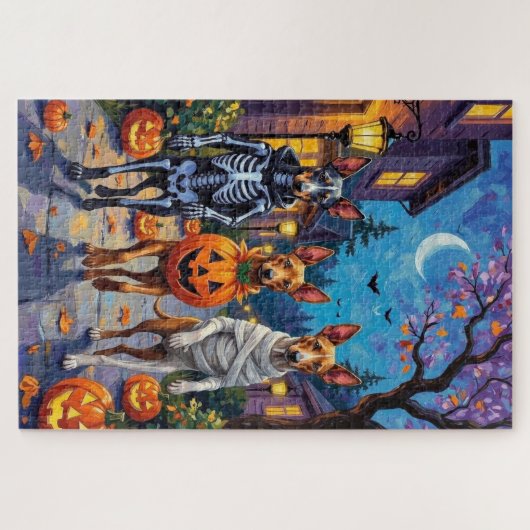 Thai Ridgeback Trick-or-Treating Halloween Costume Puzzle (Horizontal)
