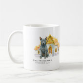 Thai Ridgeback Wasserfarben-Hund Kaffeetasse (Links)
