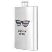 Thai Shades benutzerdefinierte Flasche Flachmann (Links)
