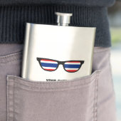 Thai Shades benutzerdefinierte Flasche Flachmann (Beispiel)