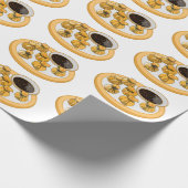Thai Shrimp Cartoon Illustration Geschenkpapier (Ecke)
