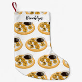 Thai Shrimp Cartoon Illustration Kleiner Weihnachtsstrumpf (Vorderseite)