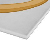 Thai Shrimp Cartoon Illustration Schneidebrett (Ecke)