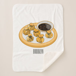 Thai Shrimp Cartoon Illustration Sherpadecke