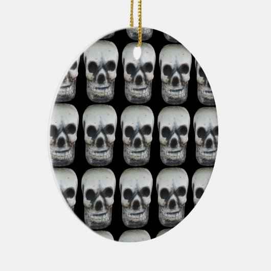 Thai Skull Keramikornament (Rechts)