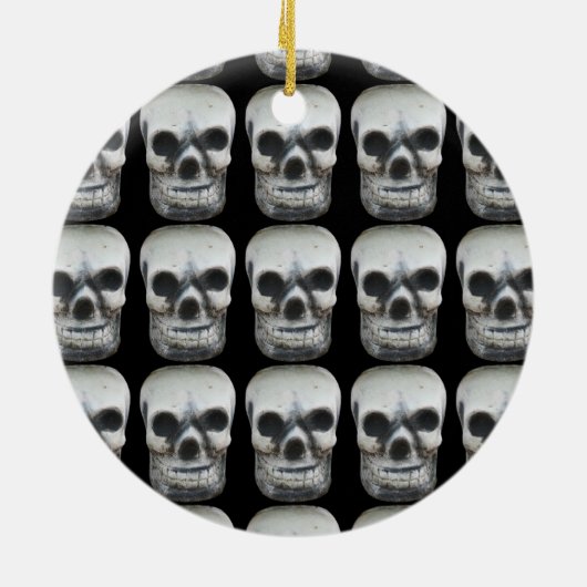 Thai Skull Keramikornament (Hinten)