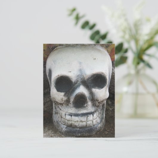 Thai Skull Postkarte (Stehend Vorderseite)