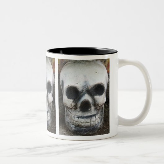 Thai Skull Zweifarbige Tasse (Rechts)