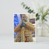 Thai-Statue Postkarte (Stehend Vorderseite)