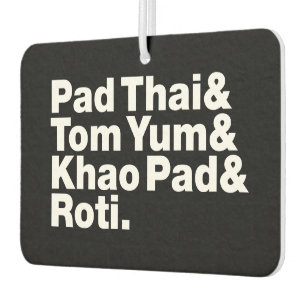 Thai Street Food Autolufterfrischer