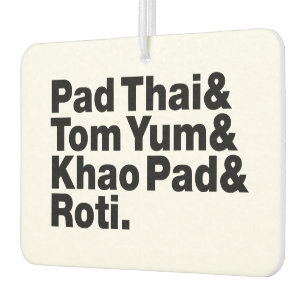 Thai Street Food Autolufterfrischer