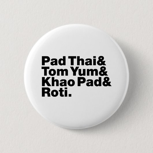 Thai Street Food Button (Vorderseite)