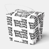 Thai Street Food Geschenkschachtel (Rückseite)