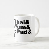 Thai Street Food Kaffeetasse (VorderseiteRechts)