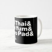 Thai Street Food Kaffeetasse (VorderseiteRechts)
