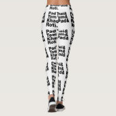 Thai Street Food Leggings (Rückseite)