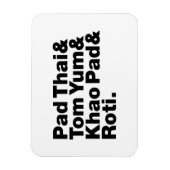Thai Street Food Magnet (Vertikal)