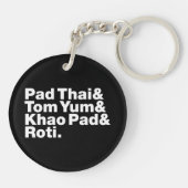 Thai Street Food Schlüsselanhänger (Rückseite)