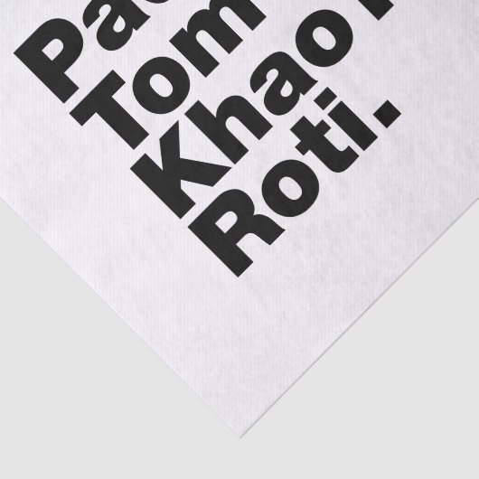 Thai Street Food Seidenpapier (Ausschnitt)