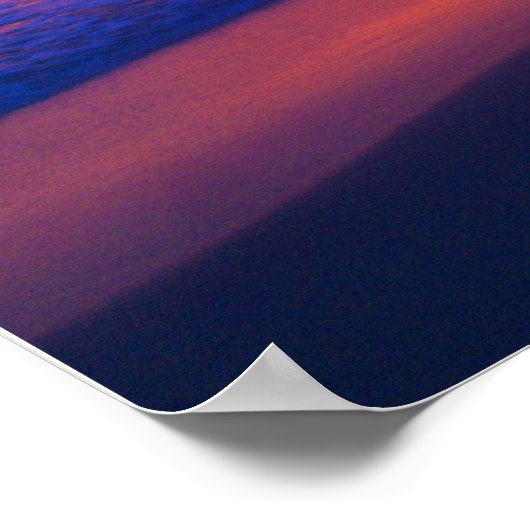 Thai Sunset (groß) Poster (Ecke)