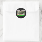 THAI TANIC SATIVA RUNDER AUFKLEBER (Tasche)