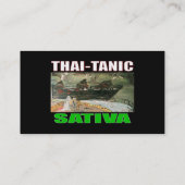 THAI TANIC SATIVA VISITENKARTE (Rückseite)