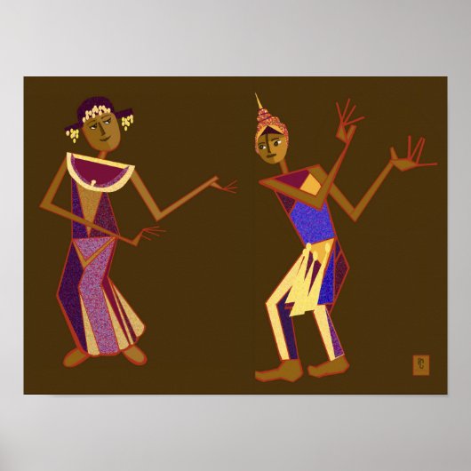 Thai-Tänzer Poster (Vorne)