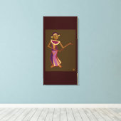Thai-Tänzerin - Lady Leinwanddruck (Insitu (Holzboden))