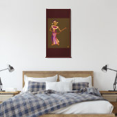 Thai-Tänzerin - Lady Leinwanddruck (Insitu (Schlafzimmer))