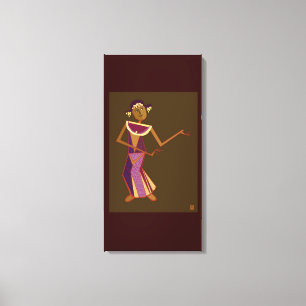 Thai-Tänzerin - Lady Leinwanddruck