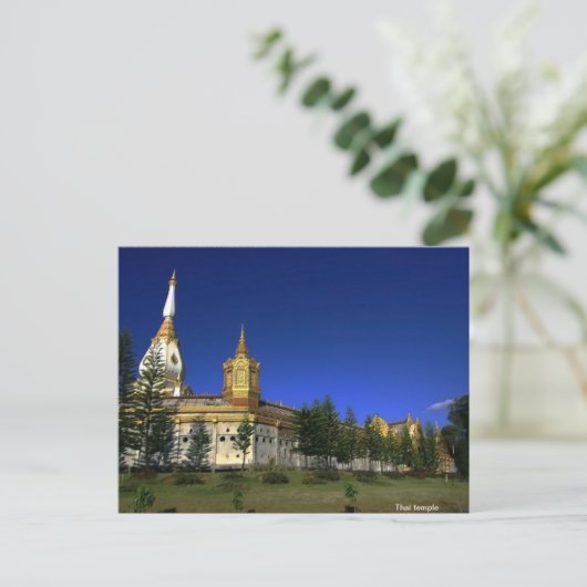 Thai-Tempel Postkarte (Stehend Vorderseite)
