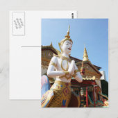 Thai Temple in Penang Postkarte (Vorne/Hinten)