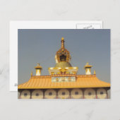 Thai Temple Lumbini Nepal Postkarte (Vorne/Hinten)