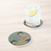 Thai Traditionelle Massage Getränkeuntersetzer (Seite)