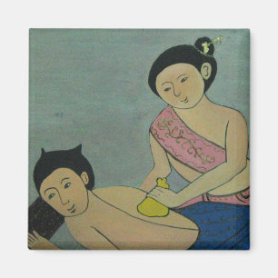 Thai Traditionelle Massage Magnet
