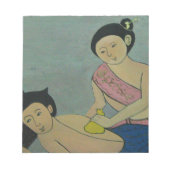 Thai Traditionelle Massage Notizblock (Vorderseite)