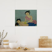 Thai Traditionelle Massage Poster (Küche)