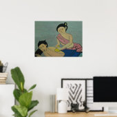 Thai Traditionelle Massage Poster (Heimbüro)