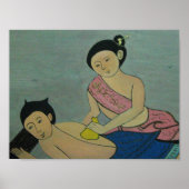 Thai Traditionelle Massage Poster (Vorne)
