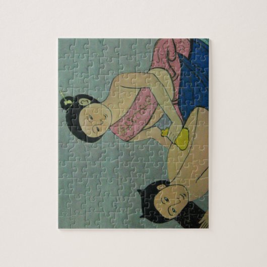 Thai Traditionelle Massage Puzzle (Vertikal)