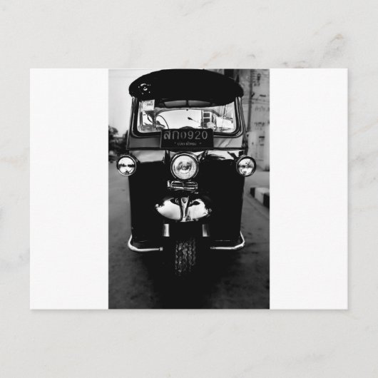 Thai Tuk Tuk Postkarte (Vorderseite)