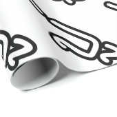 Thai (Vaterschaft) Großvater - ปู่ / Pu Geschenkpapier (Rolleneckpunkt)