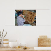 Thai Wood Carving Chiang Mai Thailand Poster (Küche)