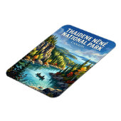 Thaidene Nëné Nationalpark Kanada Magnet (Linke Seite)