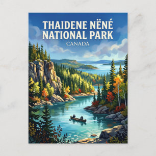 Thaidene Nëné Nationalpark Kanada Postkarte