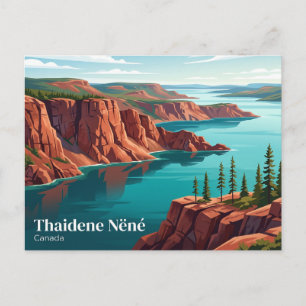 Thaidene Nëné Nationalparkreservat Kanada Postkarte