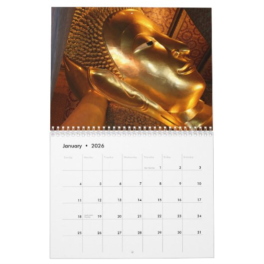 Thailand 2010 kalender (Jan 2026)