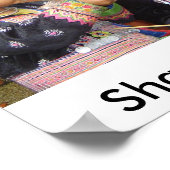 Thailand 910, Sharing ist gekümmert Poster (Ecke)